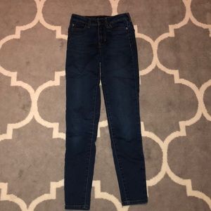 Navy jeans